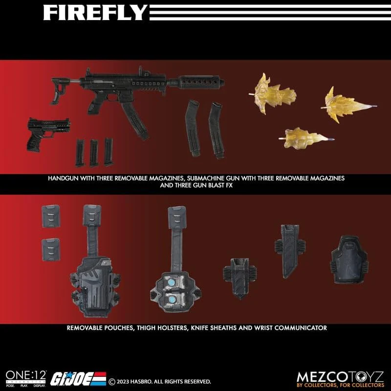 G.I. Joe Firefly Action Figure - Mezco Toyz - One:12 Collective - Image 5