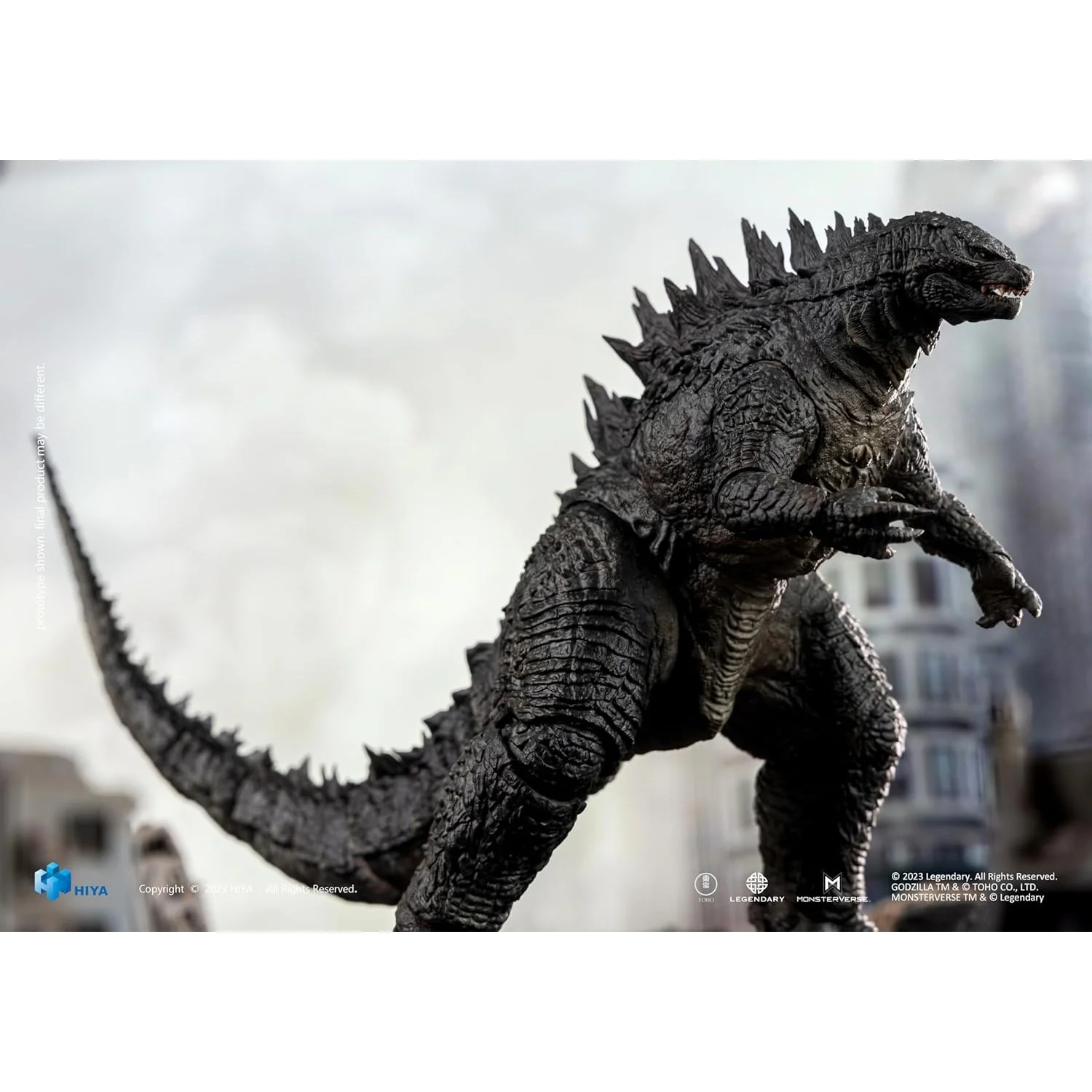 Godzilla (2014) Godzilla Action Figure - Hiya Toys: Exquisite Basic Series - PX Previews Exclusive! - Image 10