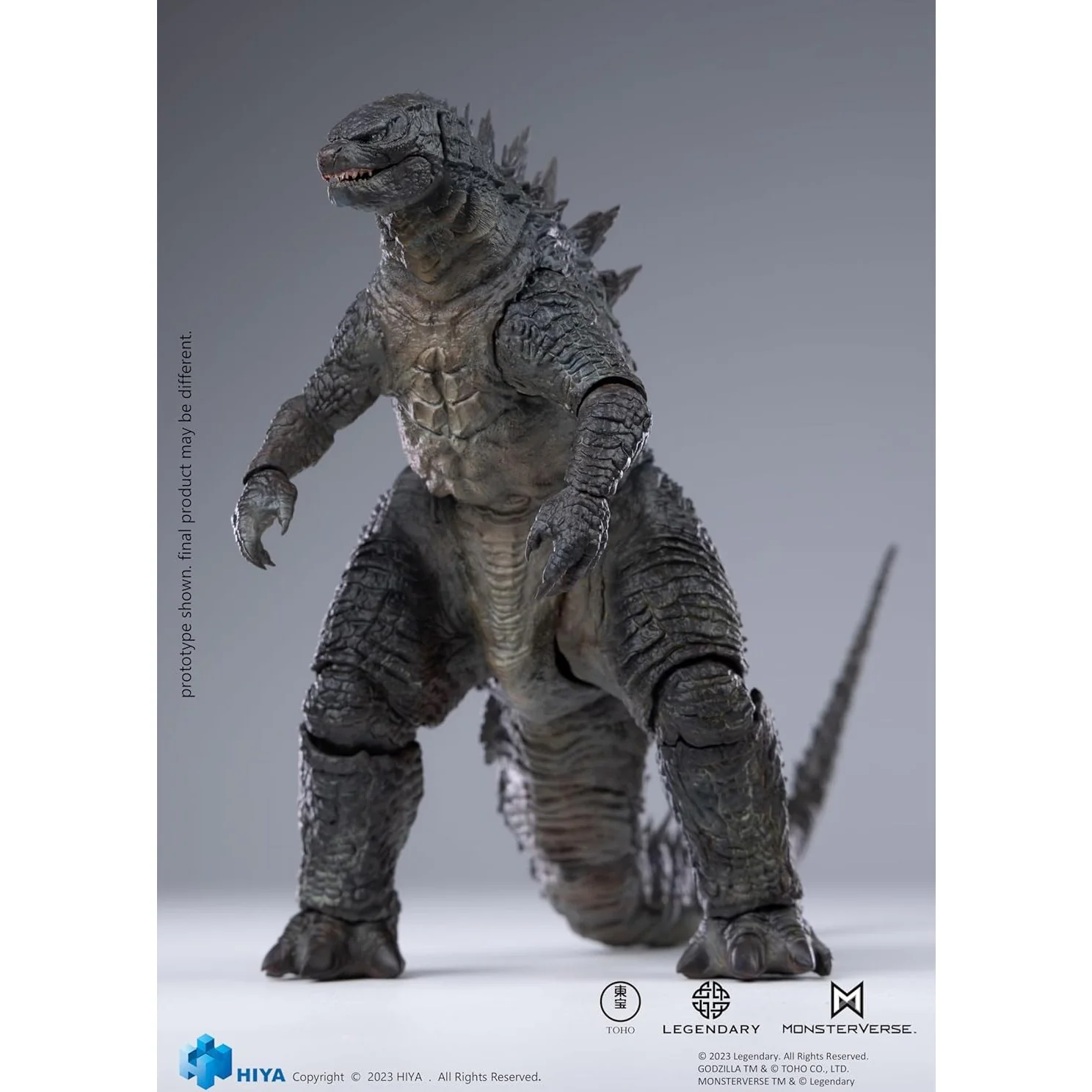 Godzilla (2014) Godzilla Action Figure - Hiya Toys: Exquisite Basic Series - PX Previews Exclusive! - Image 11