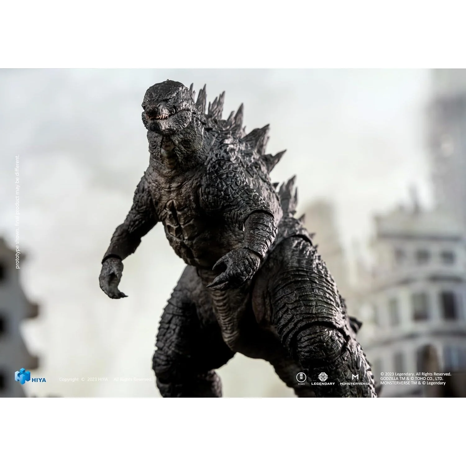 Godzilla (2014) Godzilla Action Figure - Hiya Toys: Exquisite Basic Series - PX Previews Exclusive! - Image 12