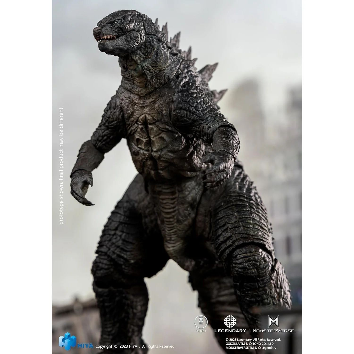 Godzilla (2014) Godzilla Action Figure - Hiya Toys: Exquisite Basic Series - PX Previews Exclusive! - Image 14