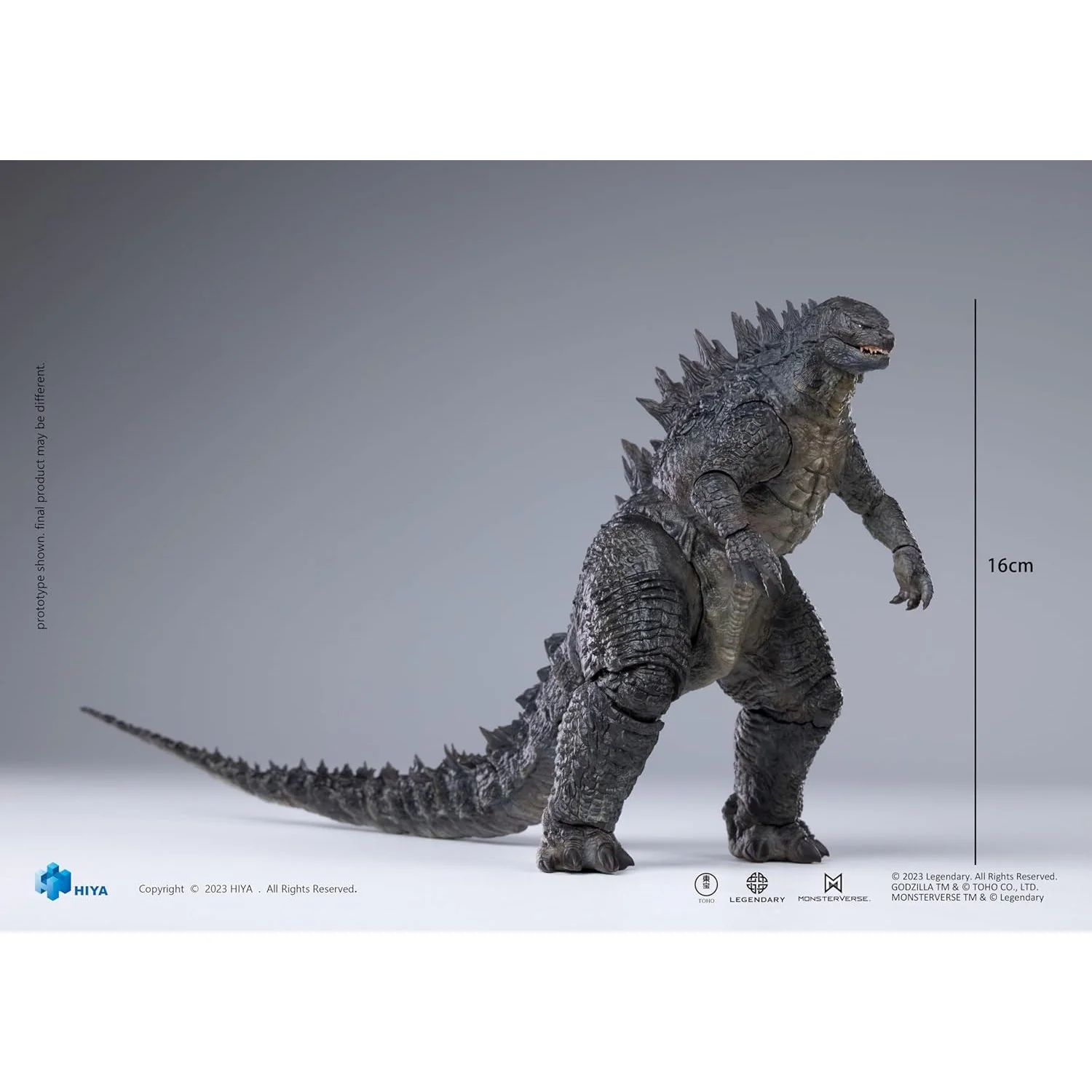 Godzilla (2014) Godzilla Action Figure - Hiya Toys: Exquisite Basic Series - PX Previews Exclusive! - Image 15