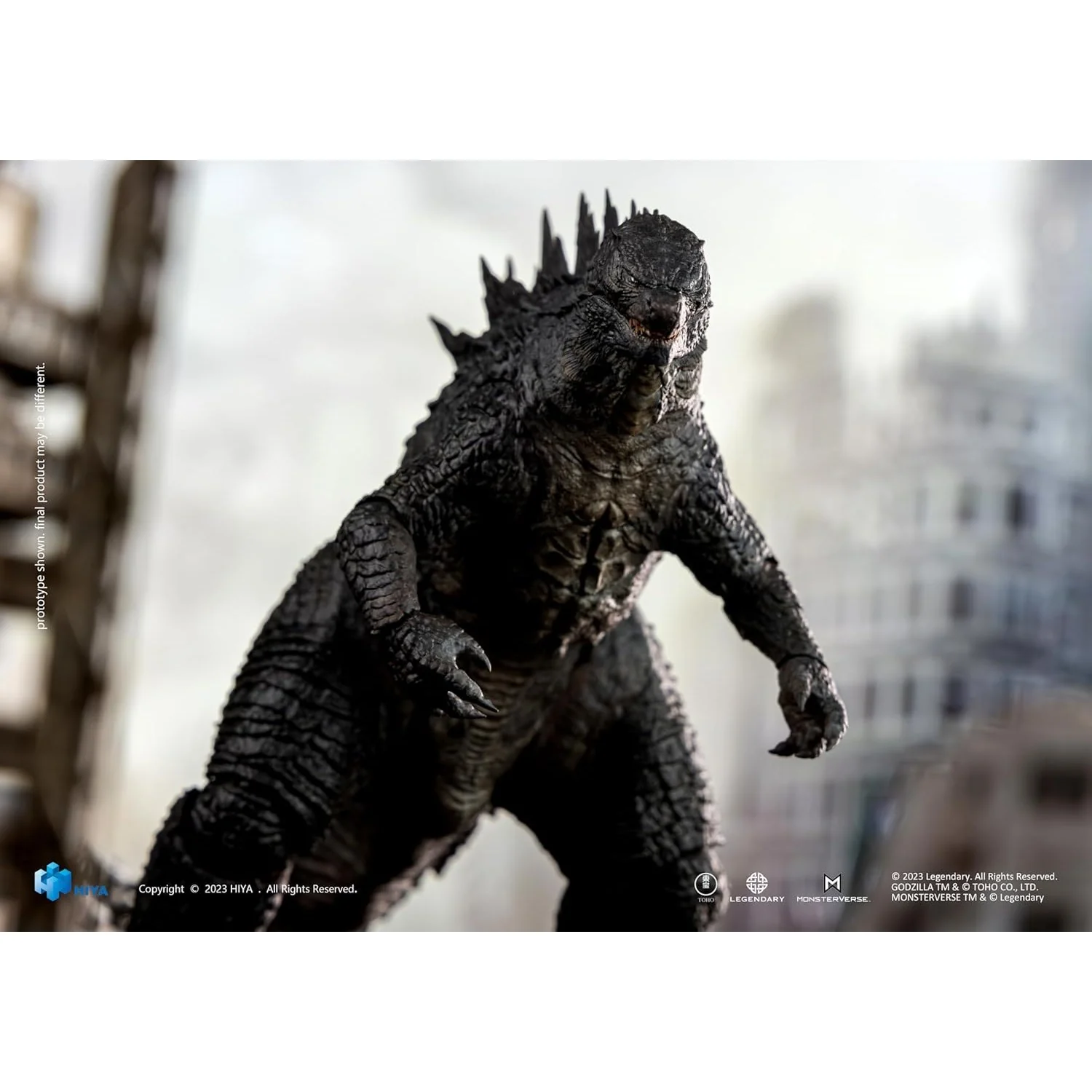 Godzilla (2014) Godzilla Action Figure - Hiya Toys: Exquisite Basic Series - PX Previews Exclusive! - Image 6