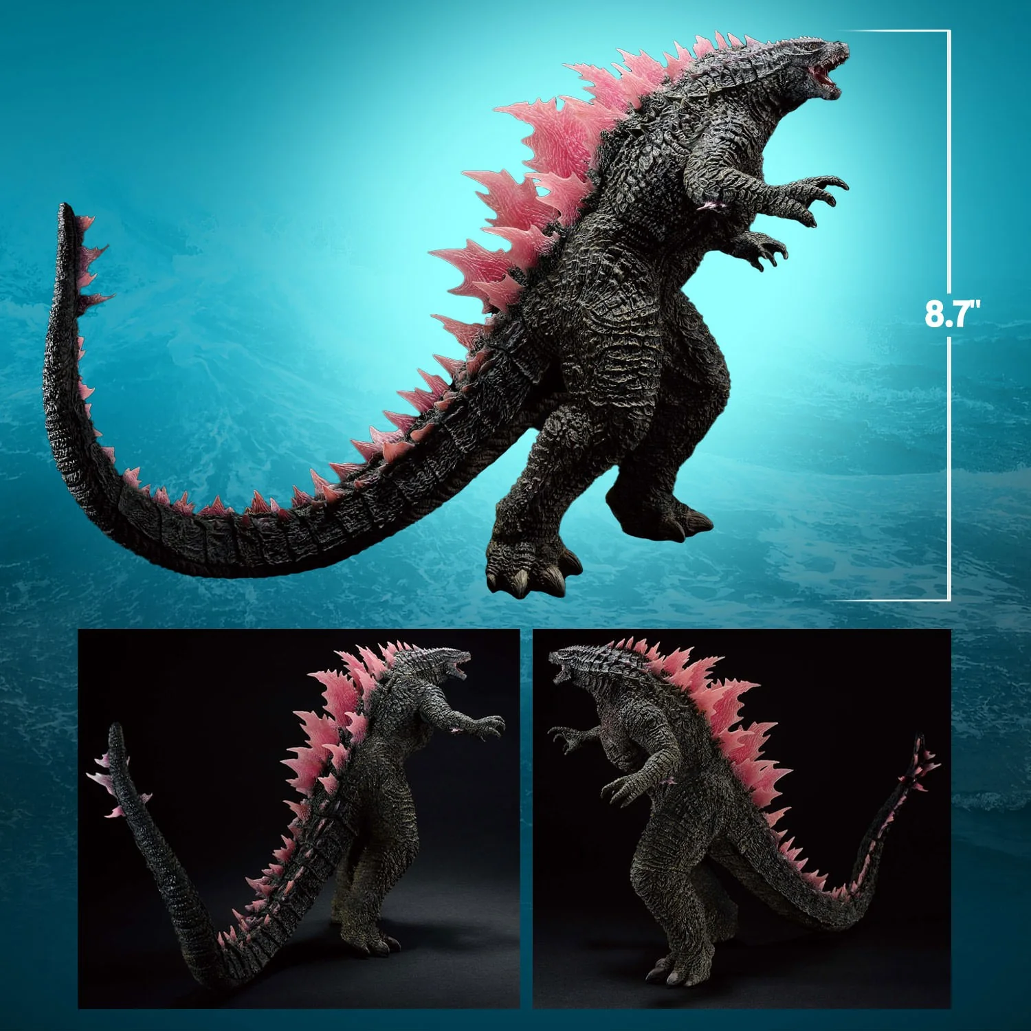 Godzilla x Kong: The New Empire Godzilla Evolved Ver. Figure - Bandai Ichibansho - Image 2