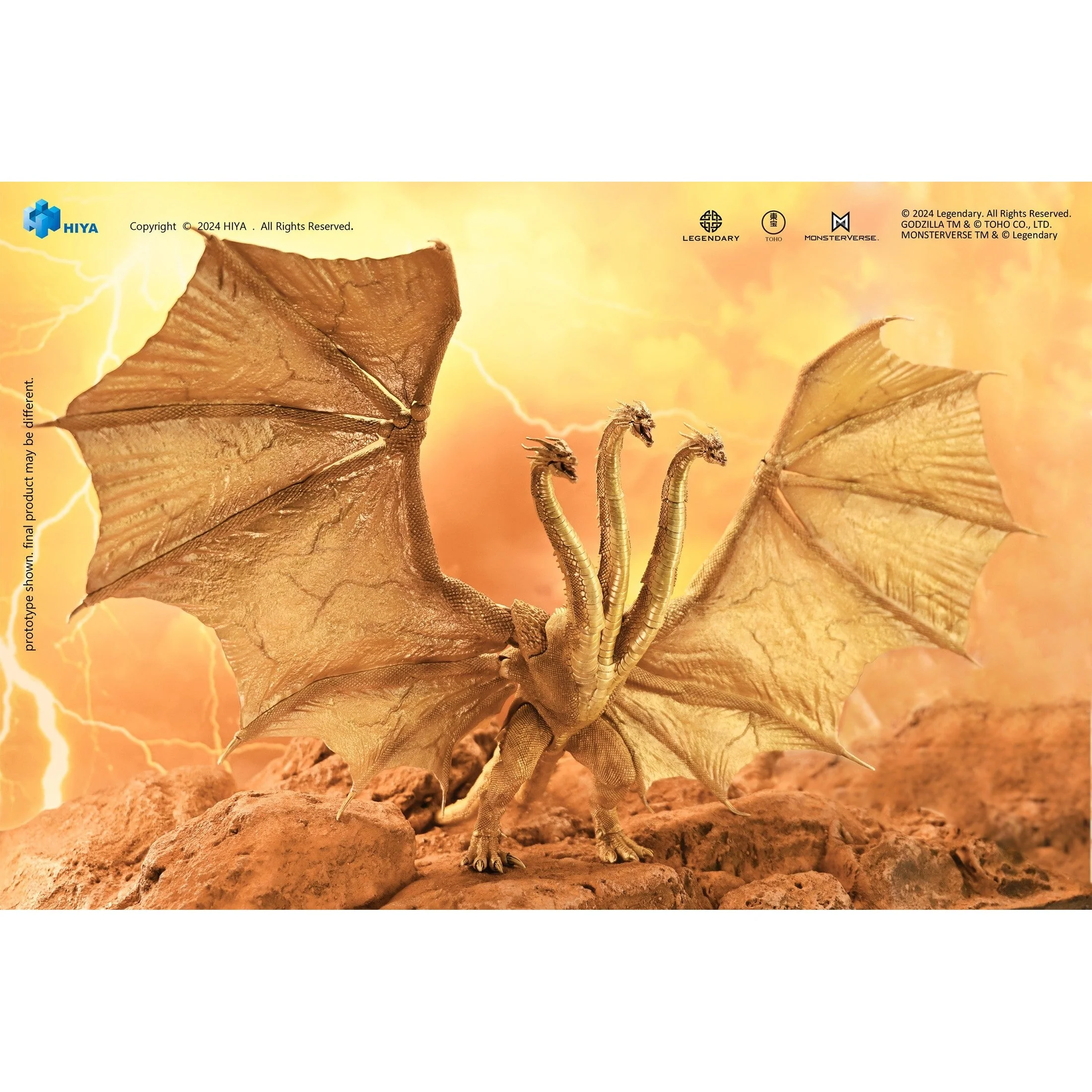 Godzilla King Ghidorah Exq. Basic Gravity Beam Version - Image 2