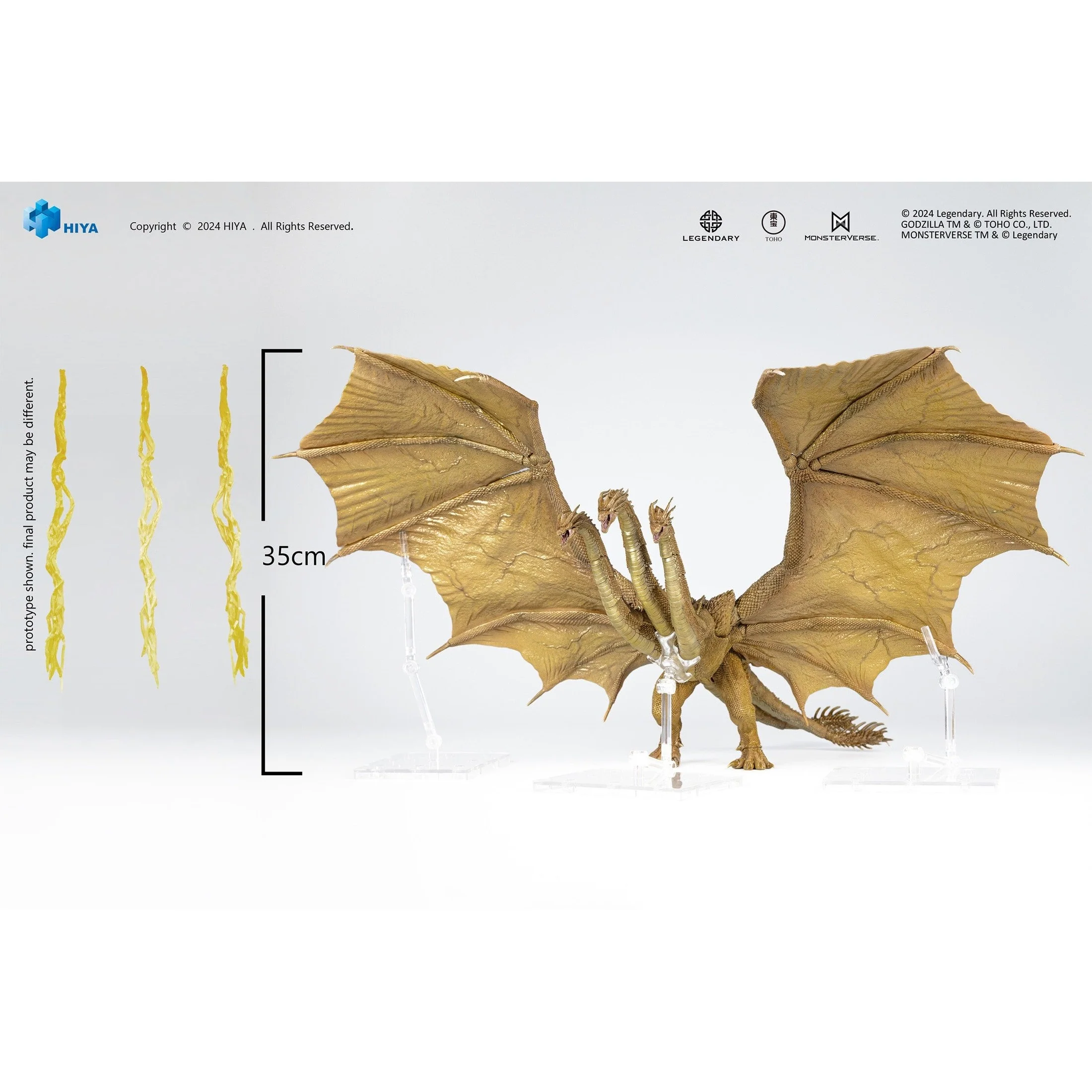 Godzilla King Ghidorah Exq. Basic Gravity Beam Version - Image 6