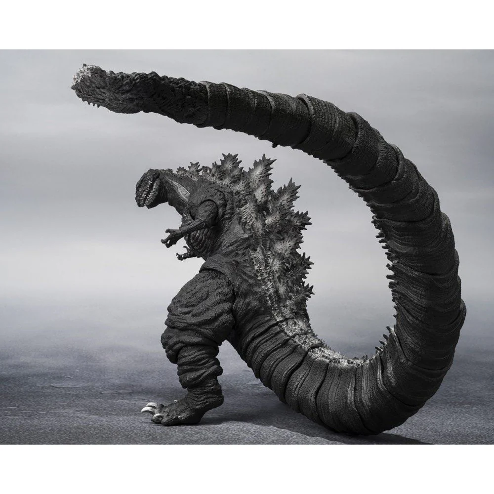Godzilla (2016) The Fourth Orthochromatic Ver. Figure - Bandai (S.H.MonsterArts Ichibanso) - Image 5
