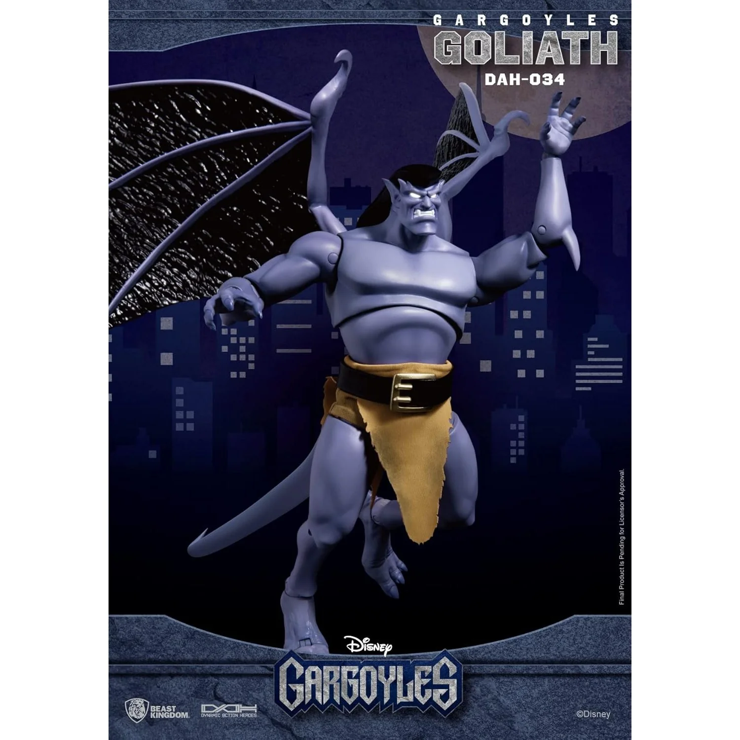 Disney's Gargoyles Goliath DAH-034 1/9 Scale Action Figure - Beast Kingdom (Dynamic 8ction Heroes) - Image 7