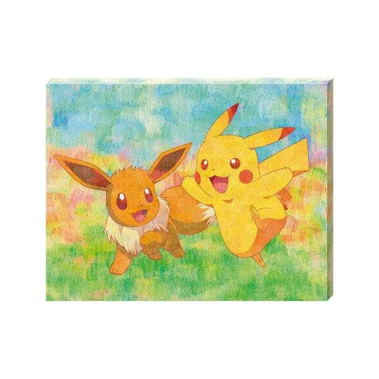 Pokémon Pikachu & Eevee "Best Friends" Puzzle - Ensky - (Artboard Jigsaw -Canvas Style-)