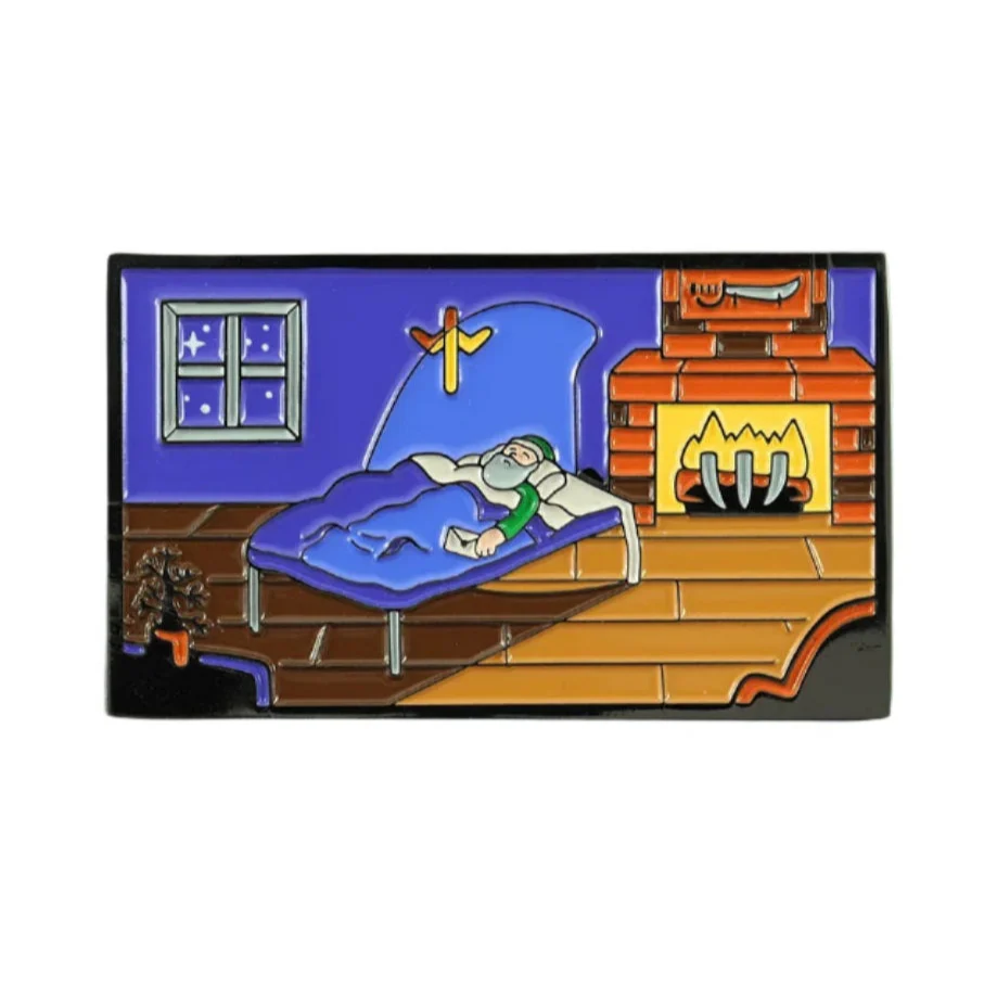 Stardew Valley Grandpas Bed Enamel Pin - Laura Verdin - Fangamer