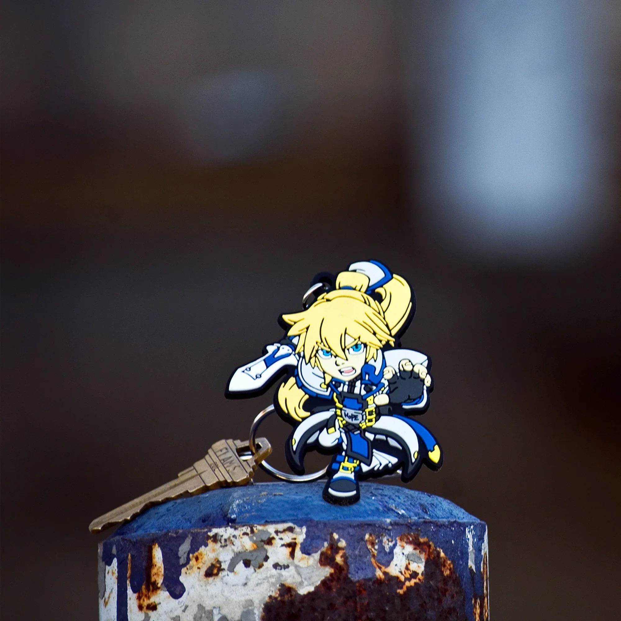 Guilty Gear Ky Kiske Keychain - Eighty Sixed - Image 2