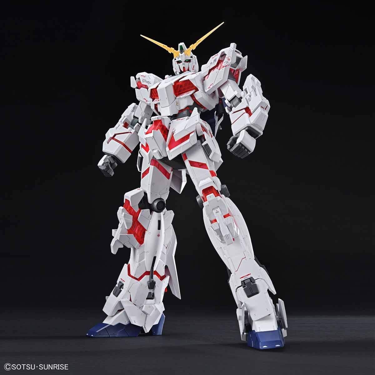 Mobile Suit Gundam Unicorn Mega Size Unicorn Gundam (Destroy Mode) 1/48 Scale Model Kit - Bandai Spirits - Image 2