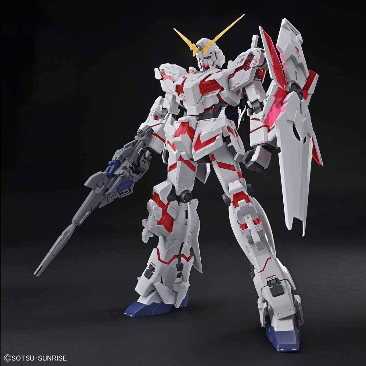 Mobile Suit Gundam Unicorn Mega Size Unicorn Gundam (Destroy Mode) 1/48 Scale Model Kit - Bandai Spirits - Image 3