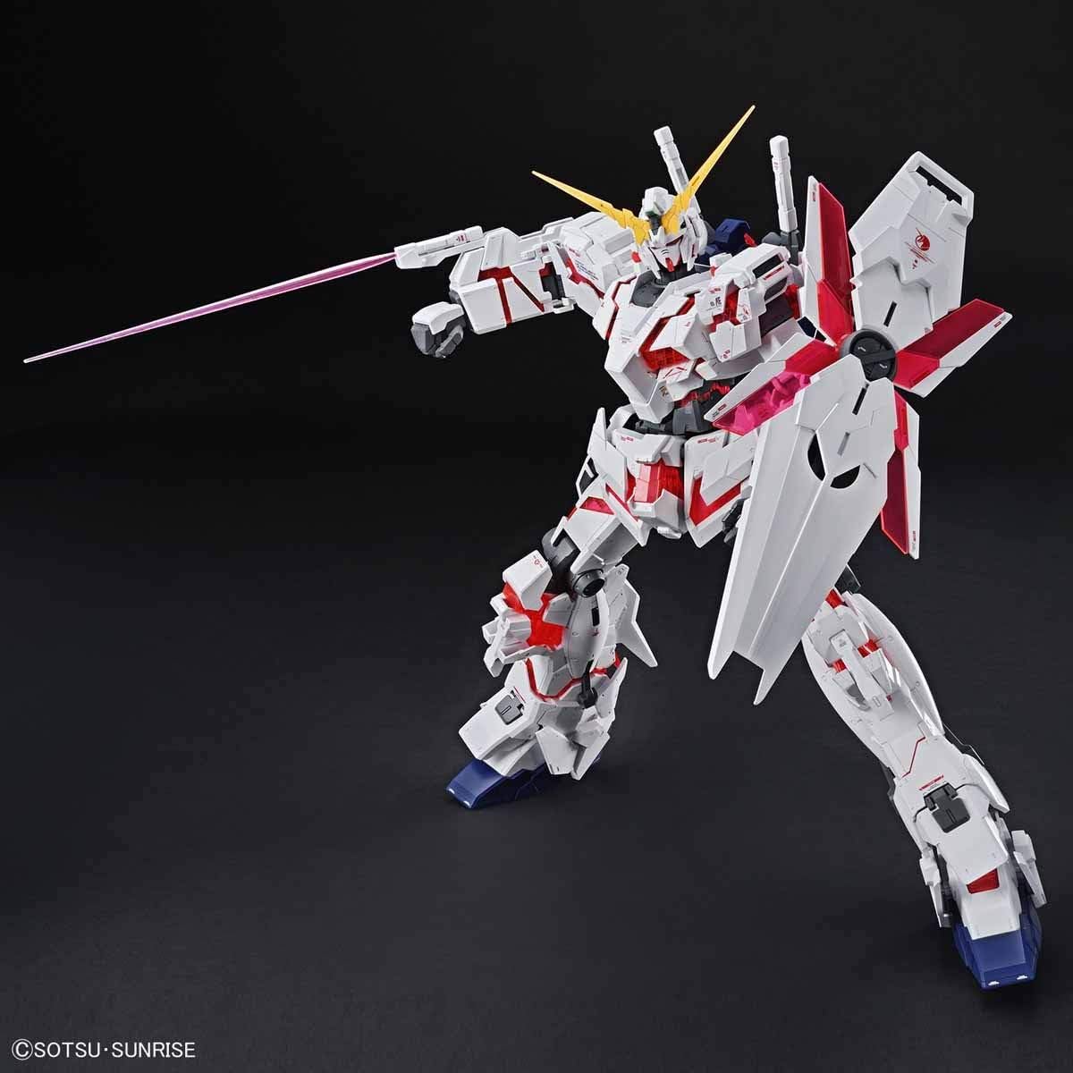Mobile Suit Gundam Unicorn Mega Size Unicorn Gundam (Destroy Mode) 1/48 Scale Model Kit - Bandai Spirits - Image 5