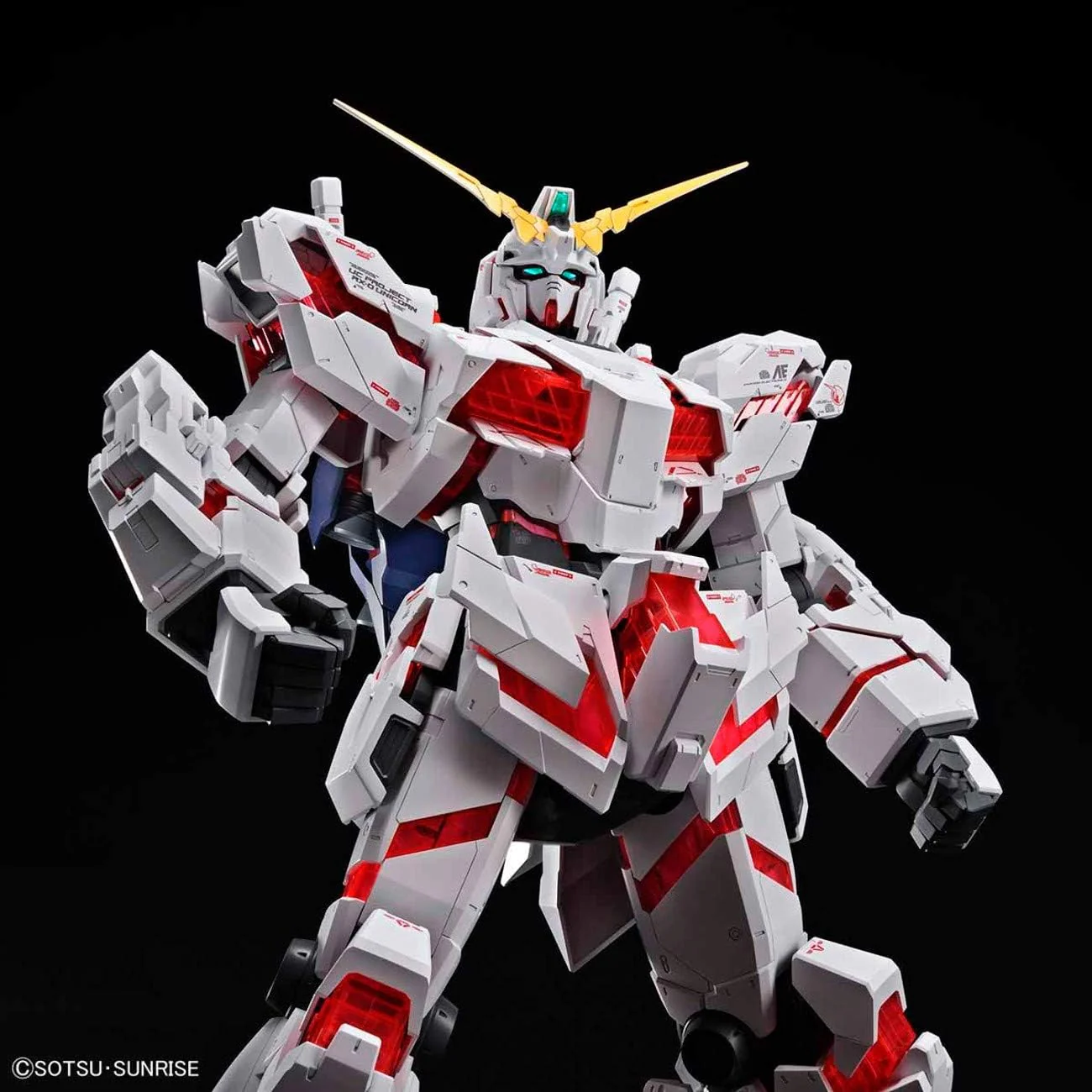 Mobile Suit Gundam Unicorn Mega Size Unicorn Gundam (Destroy Mode) 1/48 Scale Model Kit - Bandai Spirits - Image 7