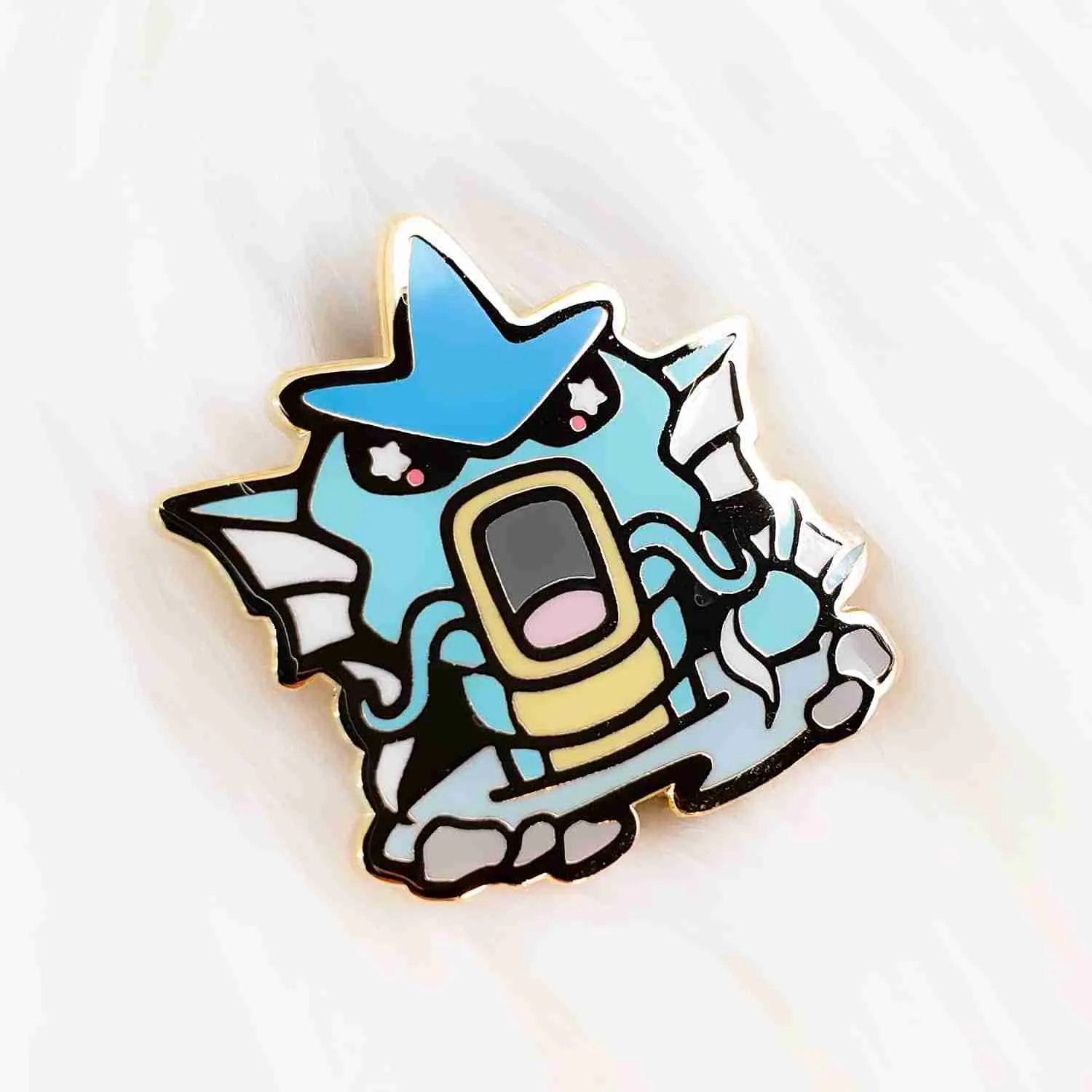 Gyarados Enamel Pin - Bonnies Lab - Image 3