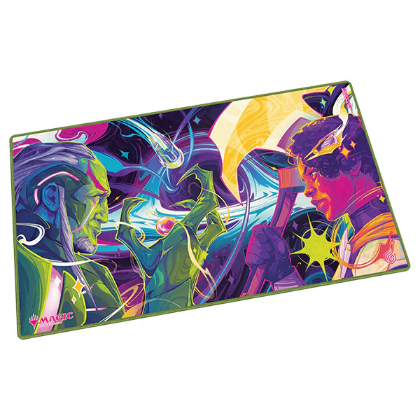 Magic: The Gathering TCG Edge of Eternities Haliya and Tezzeret Playmat - Stitched Edge, 61x35cm - Ultimate Guard - Image 2