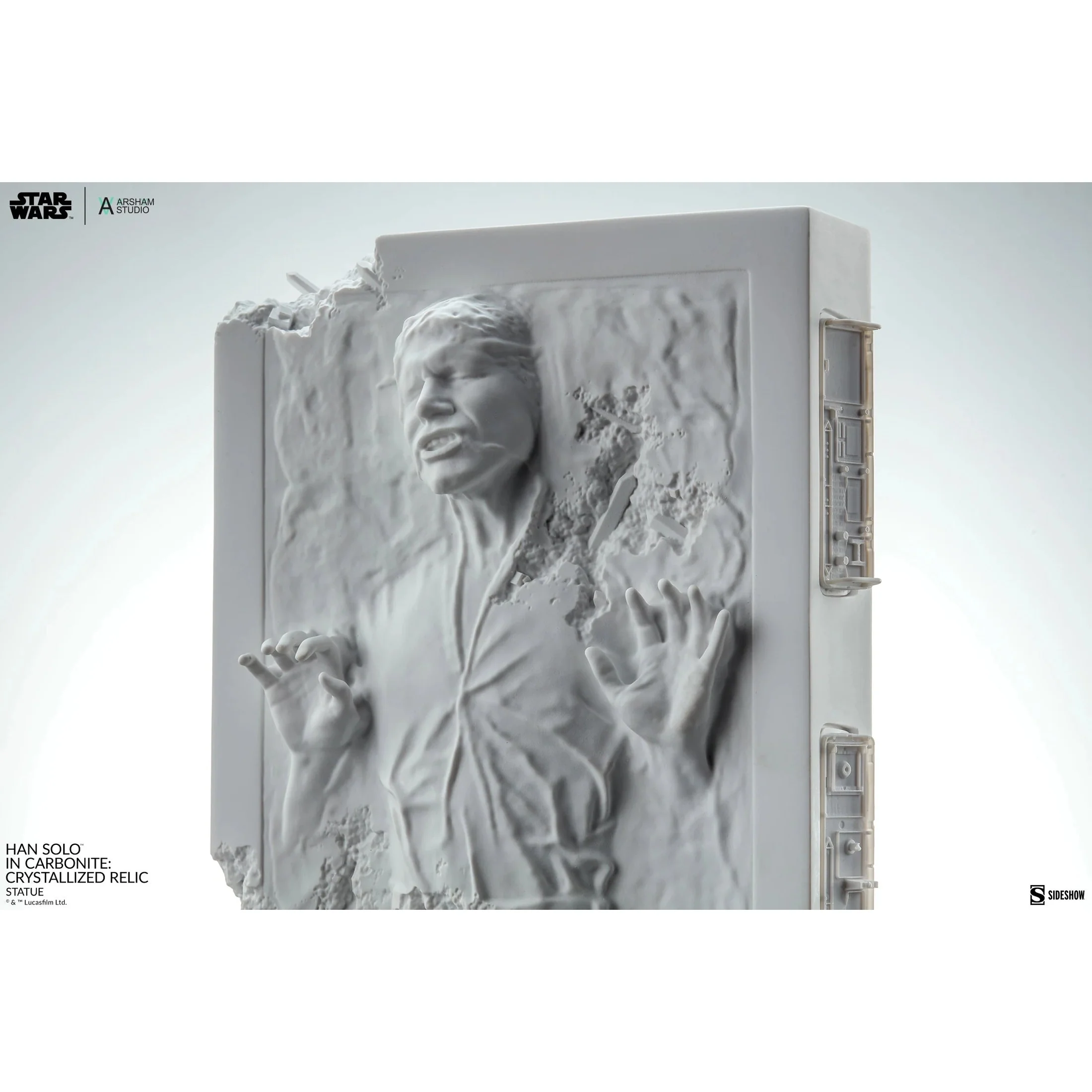 Star Wars Han Solo in Carbonite Crystalized Relic Sculpture - by Daniel Arsham - Sideshow Collectibles - Image 3