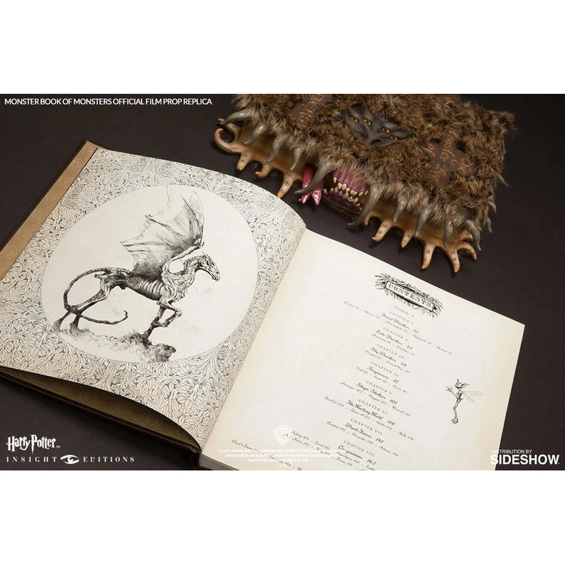 Harry Potter: The Monster Book of Monsters Official Film Prop Replica - Insight Editions - Image 4