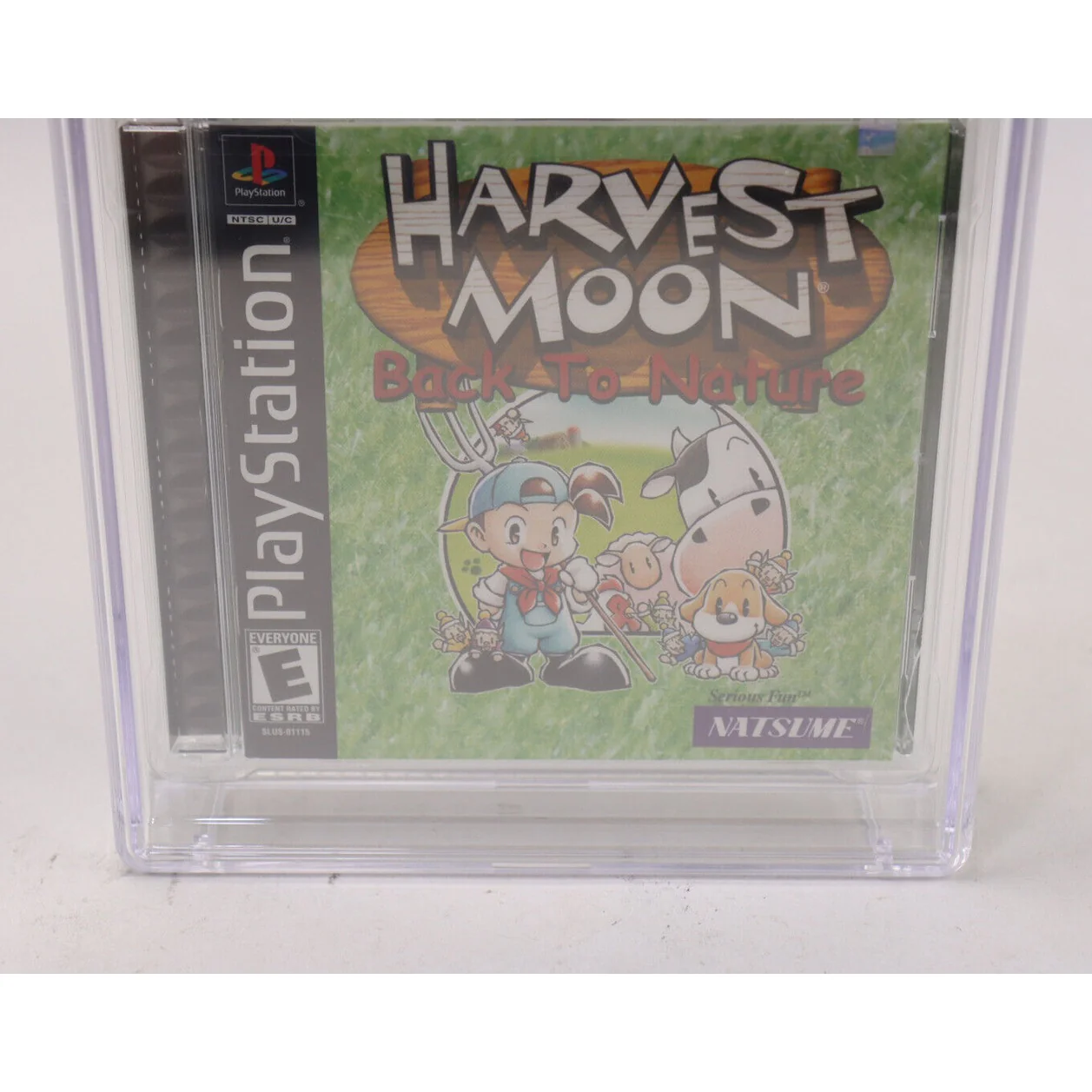 Harvest Moon: Back to Nature Sony PlayStation PS1 PSX Black Sealed CGC 8.0 A+ - Image 3
