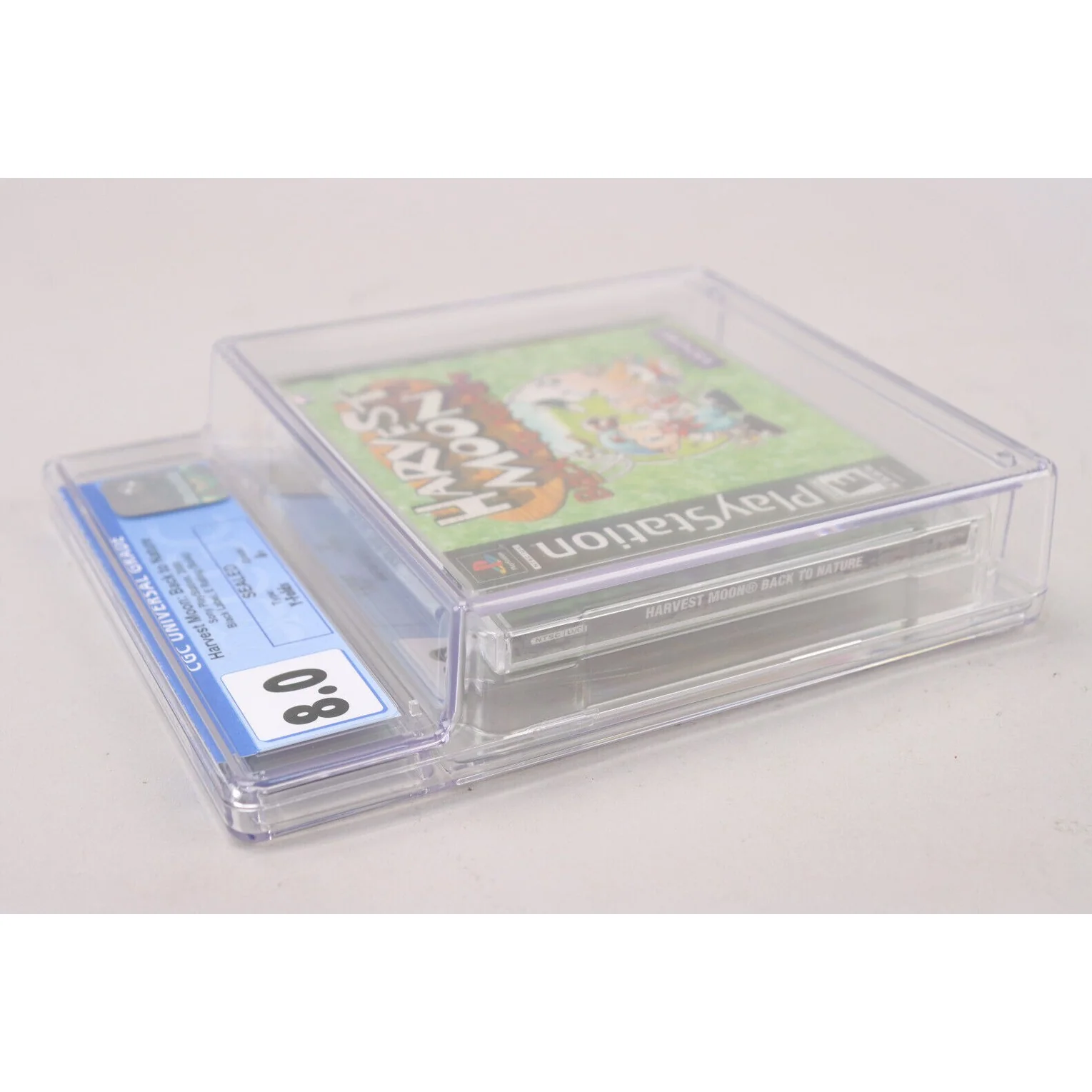 Harvest Moon: Back to Nature Sony PlayStation PS1 PSX Black Sealed CGC 8.0 A+ - Image 7