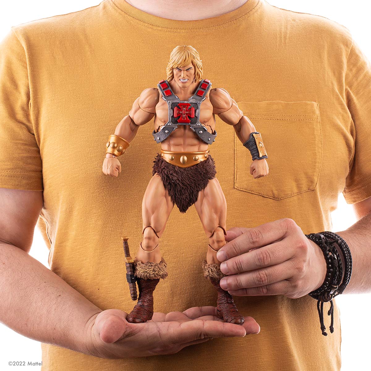 Masters of the Universe He-Man 1/6 Scale Figure (Ver. 2) - Mondo Tees - Image 10