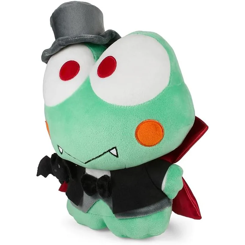 Hello Kitty and Friends Keroppi Dracula 13" Plush - Kidrobot - Image 2