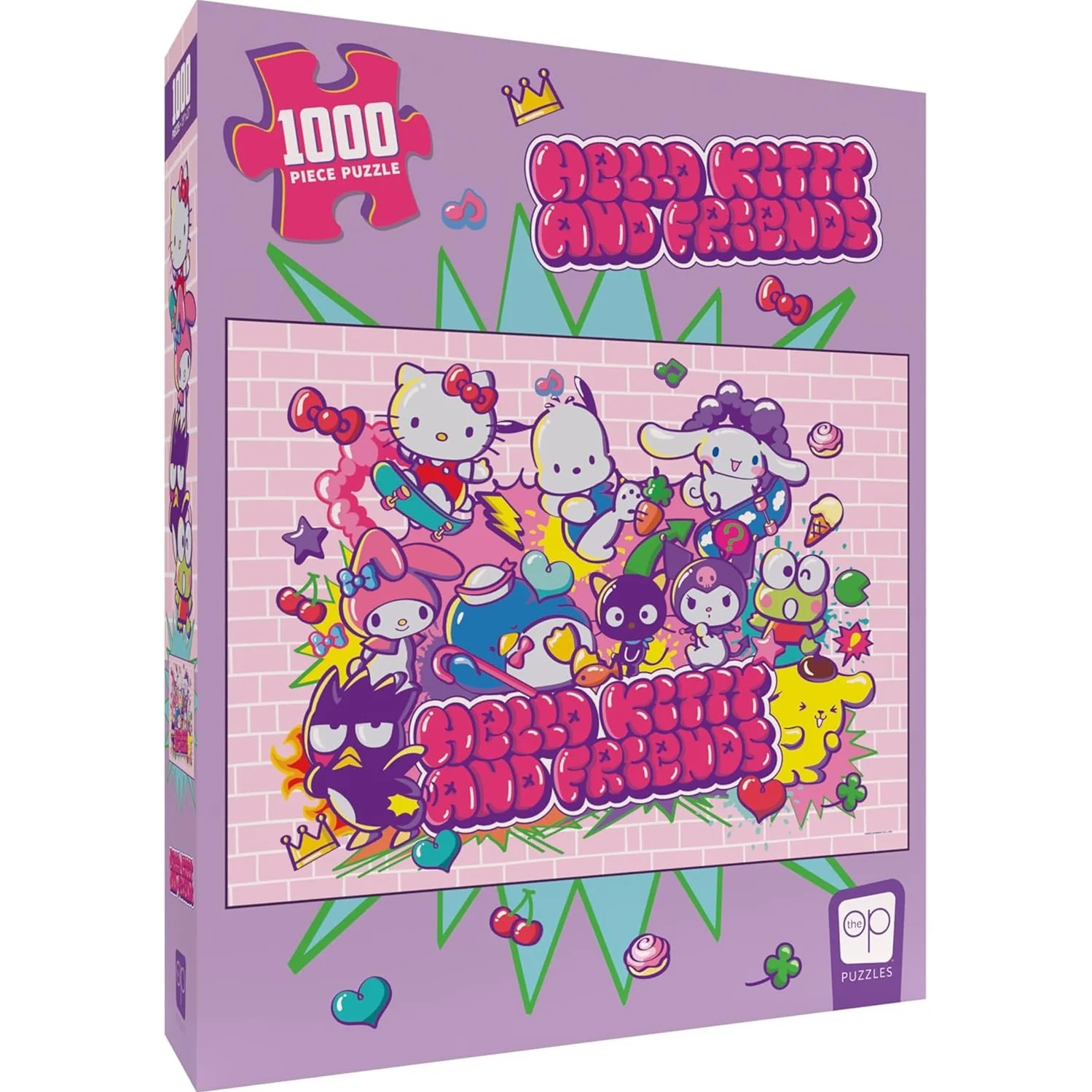 Hello Kitty and Friends Tokyo Skate 1,000 Piece Jigsaw Puzzle - USAopoly