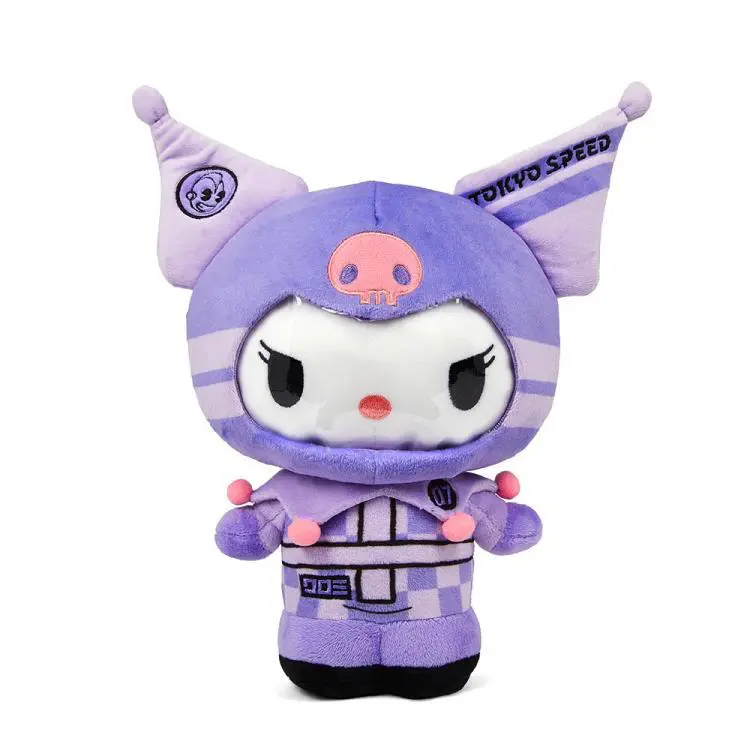 Hello Kitty & Friends Kuromi Tokyo Speed Racer Plush - Kidrobot - Image 6