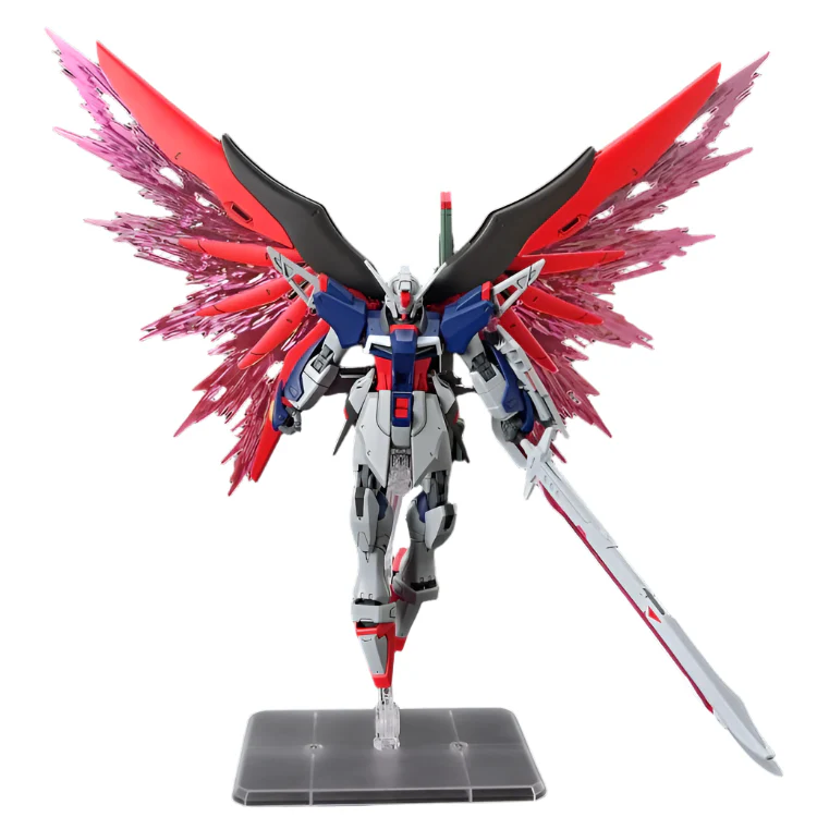 Mobile Suit Gundam SEED Freedom HGCE ZGMF/A-42S2 Destiny Gundam Spec II (& Zeus Silhouette) 1/144 Scale Model Kit - Bandai Spirits