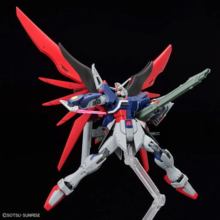 Mobile Suit Gundam SEED Freedom HGCE ZGMF/A-42S2 Destiny Gundam Spec II (& Zeus Silhouette) 1/144 Scale Model Kit - Bandai Spirits - Image 11