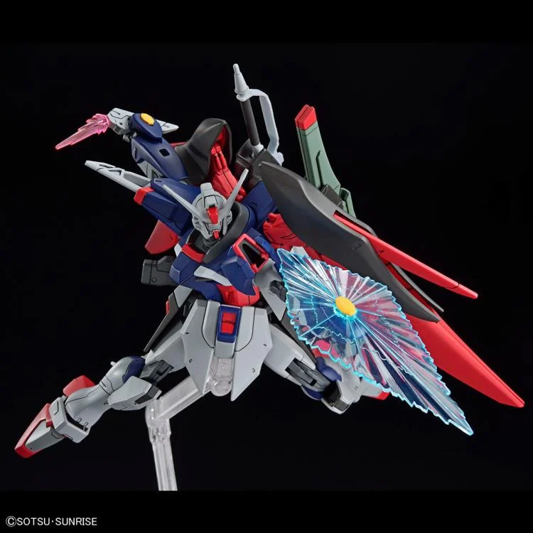 Mobile Suit Gundam SEED Freedom HGCE ZGMF/A-42S2 Destiny Gundam Spec II (& Zeus Silhouette) 1/144 Scale Model Kit - Bandai Spirits - Image 12