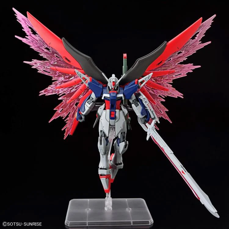 Mobile Suit Gundam SEED Freedom HGCE ZGMF/A-42S2 Destiny Gundam Spec II (& Zeus Silhouette) 1/144 Scale Model Kit - Bandai Spirits - Image 2