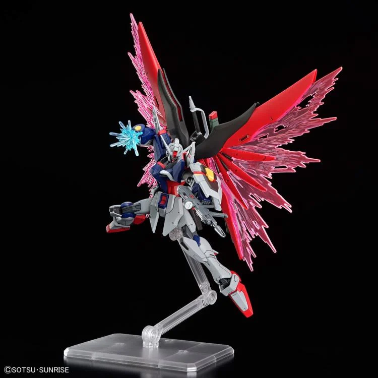 Mobile Suit Gundam SEED Freedom HGCE ZGMF/A-42S2 Destiny Gundam Spec II (& Zeus Silhouette) 1/144 Scale Model Kit - Bandai Spirits - Image 6