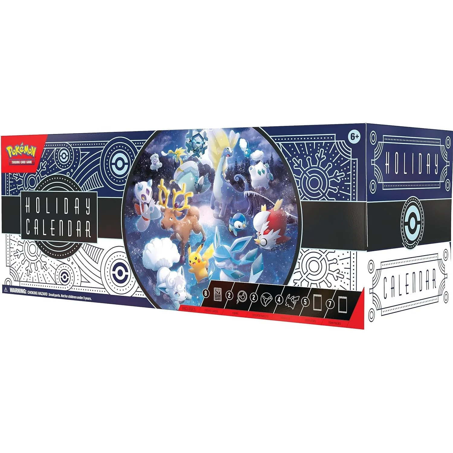 Pokemon TCG 2023 Holiday Calendar - with Foil Cards, Booster Packs & More! - Image 3