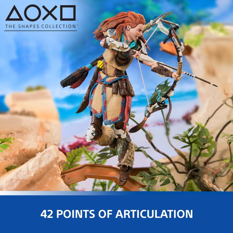Horizon Forbidden West Aloy (Nora Huntress Ver.) 6" Action Figure - Spin Master Ltd. (Shapes Collection) - Image 4