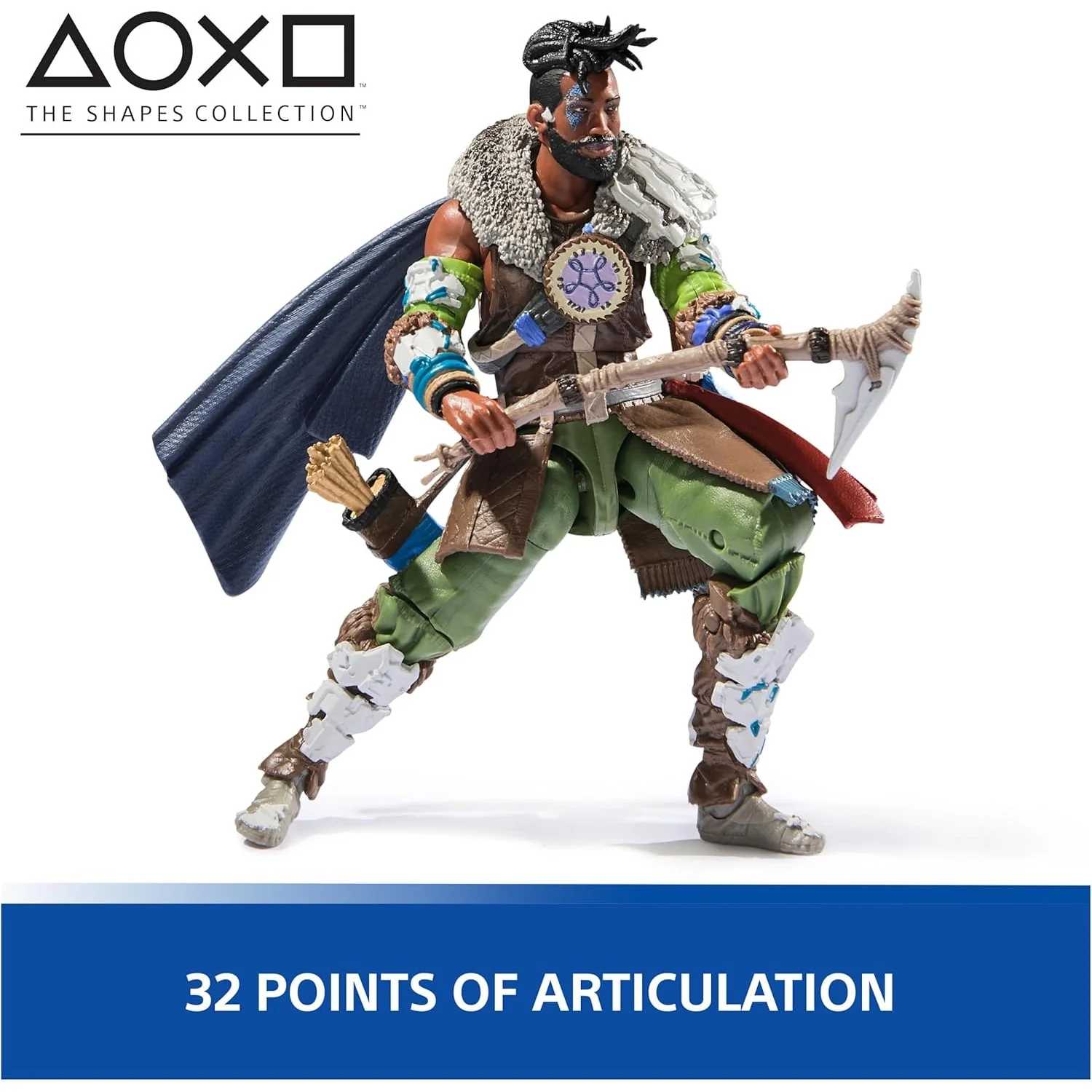 Horizon Forbidden West Varl (Nora Valiant Armor Ver.) 6" Action Figure - Spin Master Ltd. (Shapes Collection) - Image 3