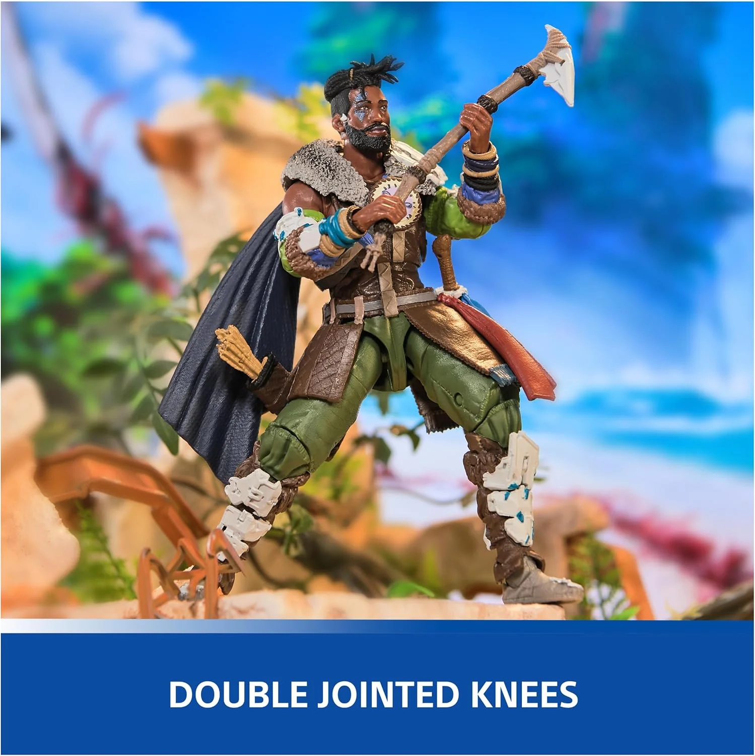 Horizon Forbidden West Varl (Nora Valiant Armor Ver.) 6" Action Figure - Spin Master Ltd. (Shapes Collection) - Image 4