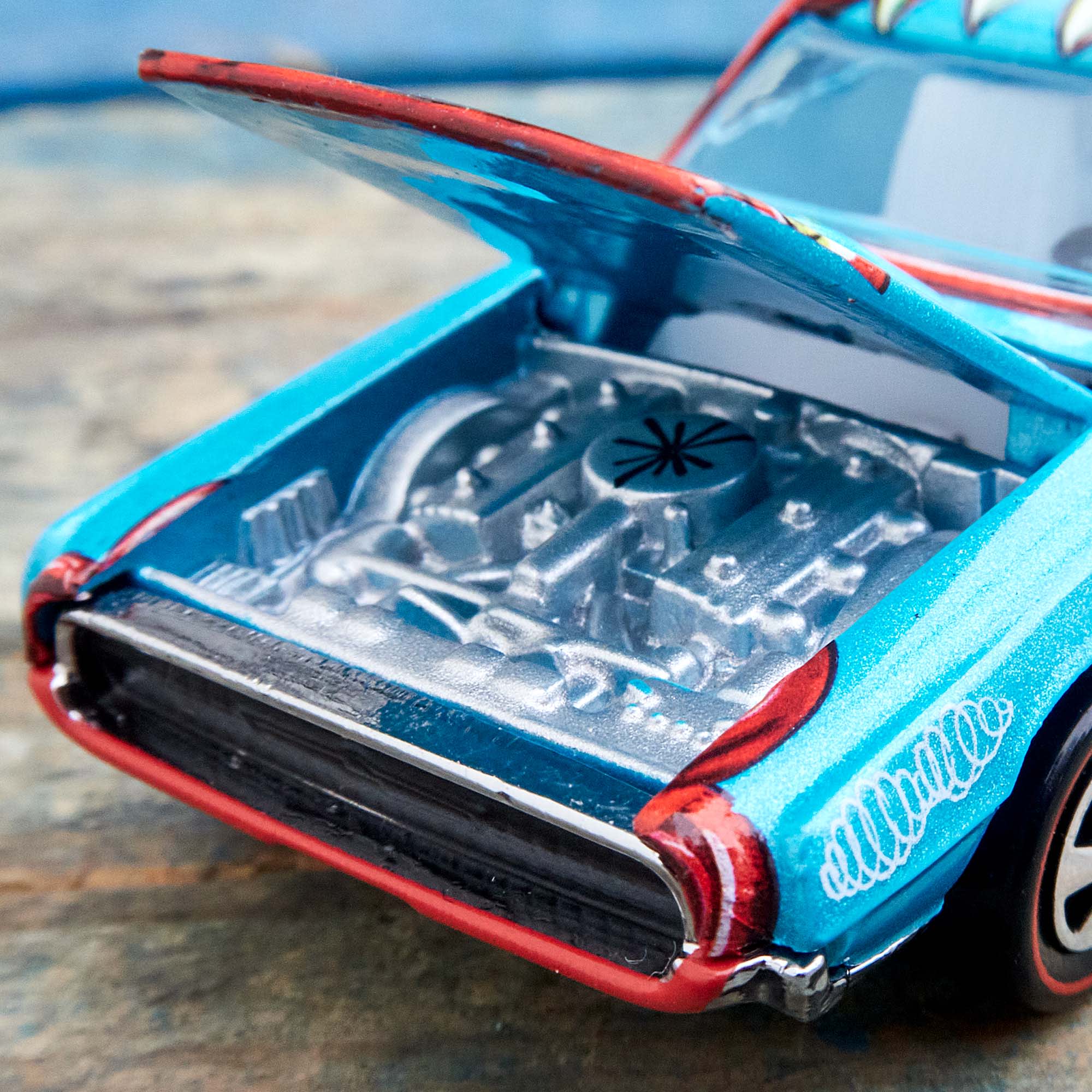 Hot Wheels x Kenny Scharf Custom T-Bird - 1:64 Scale Diecast Car - Mattel Creations Exclusive - Image 10