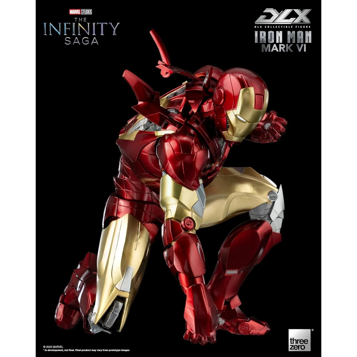 The Infinity Saga Iron Man Mark 6 Action Figure - Bandai Spirits - S.H.Figuarts - Image 4