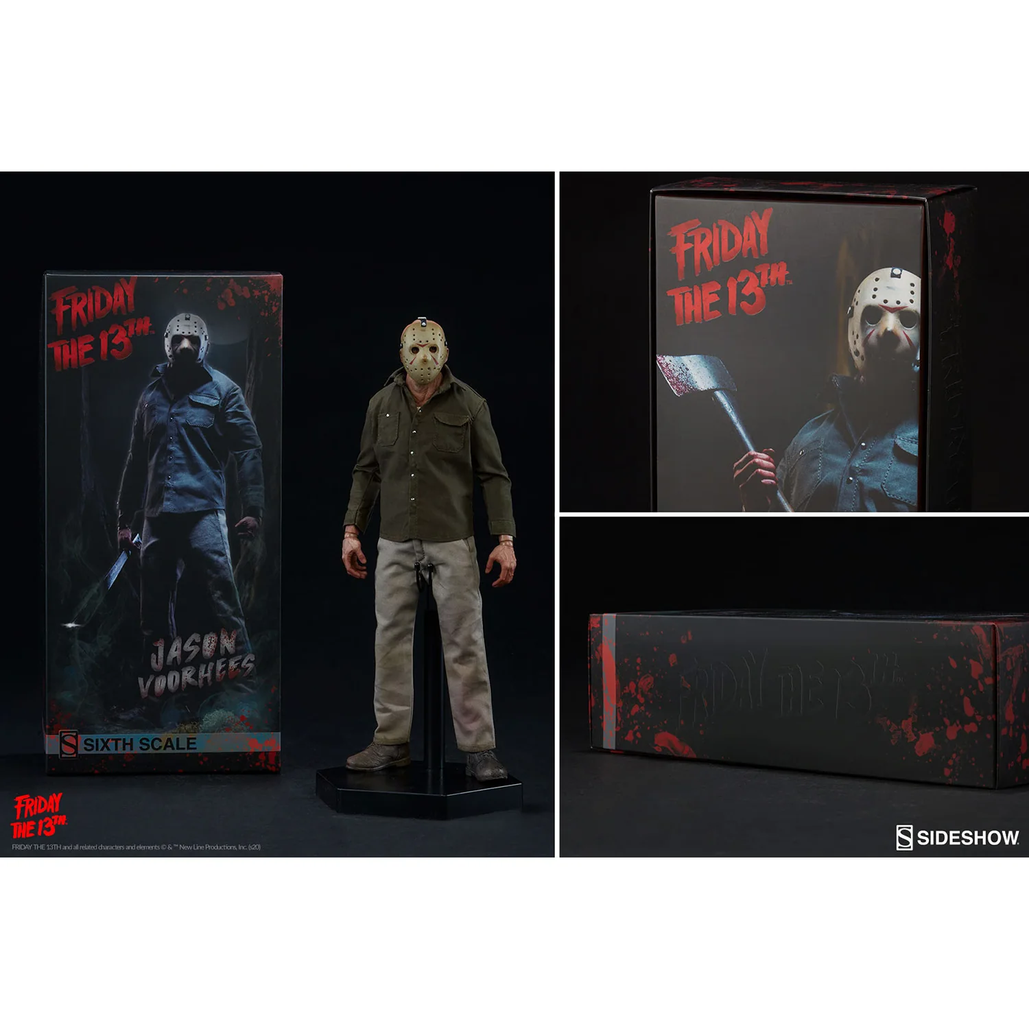 Friday the 13th Part III Jason Voorhees 1:6 Scale Collector Edition Figure - Sideshow Collectibles - Limited Edition - Image 13