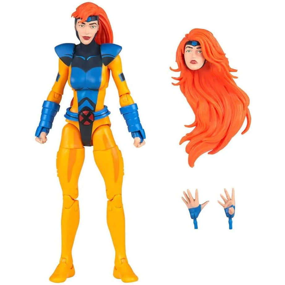 X-Men: The Animated Series Jean Grey Action Figure (VHS Box) - Hasbro - Image 3