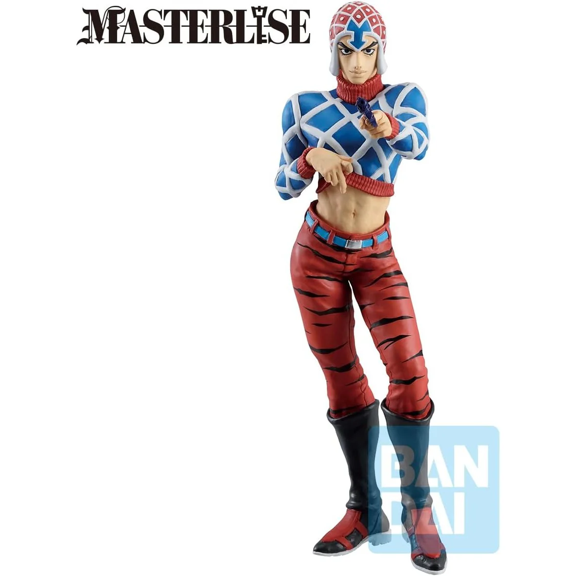JoJo's Bizarre Adventure Guido Mista (Golden Wind) Statue Figure - Bandai Spirits - Ichibansho Masterlise - Image 2
