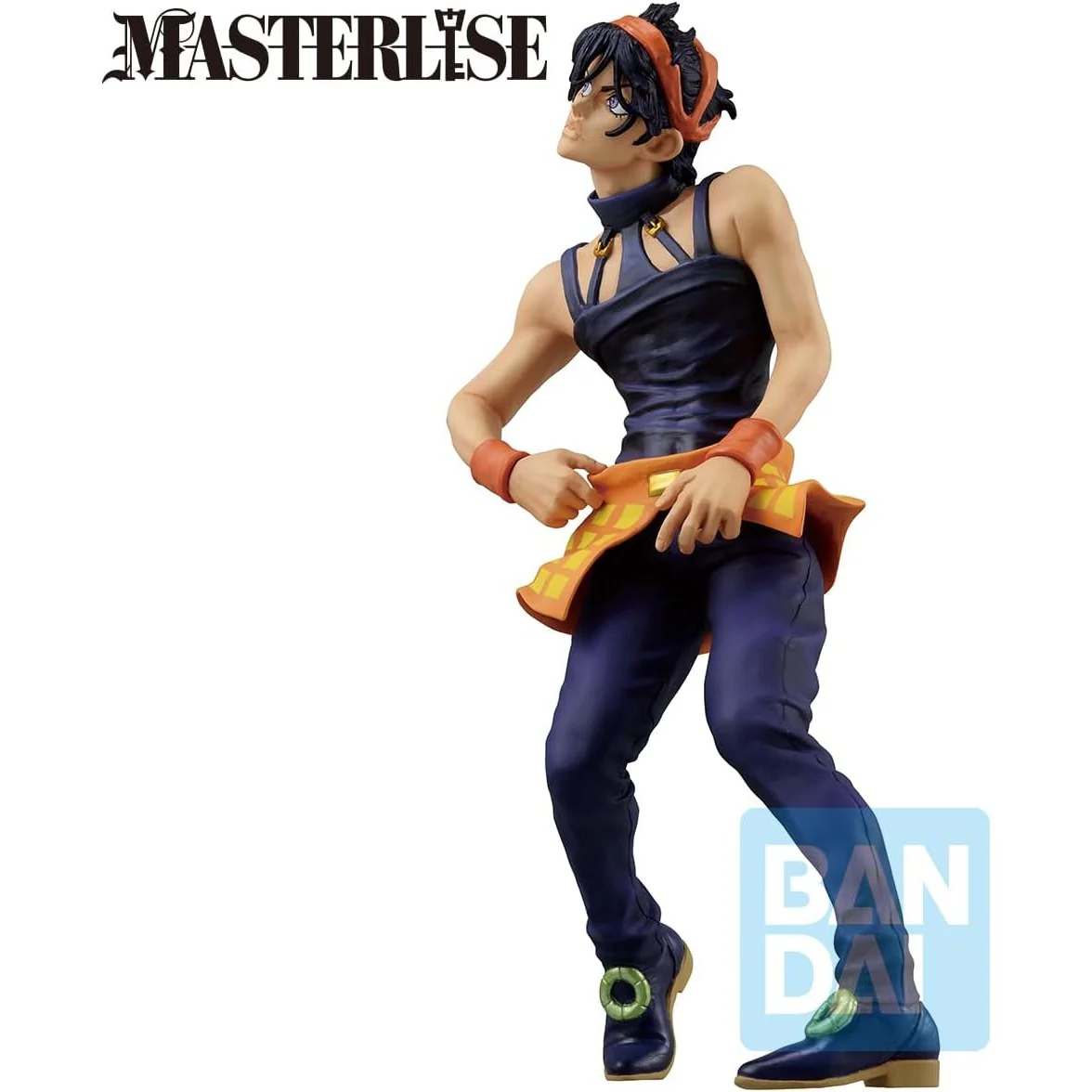JoJo's Bizarre Adventure Narancia Ghirga (Golden Wind) Statue Figure - Bandai Spirits - Ichibansho Masterlise - Image 4