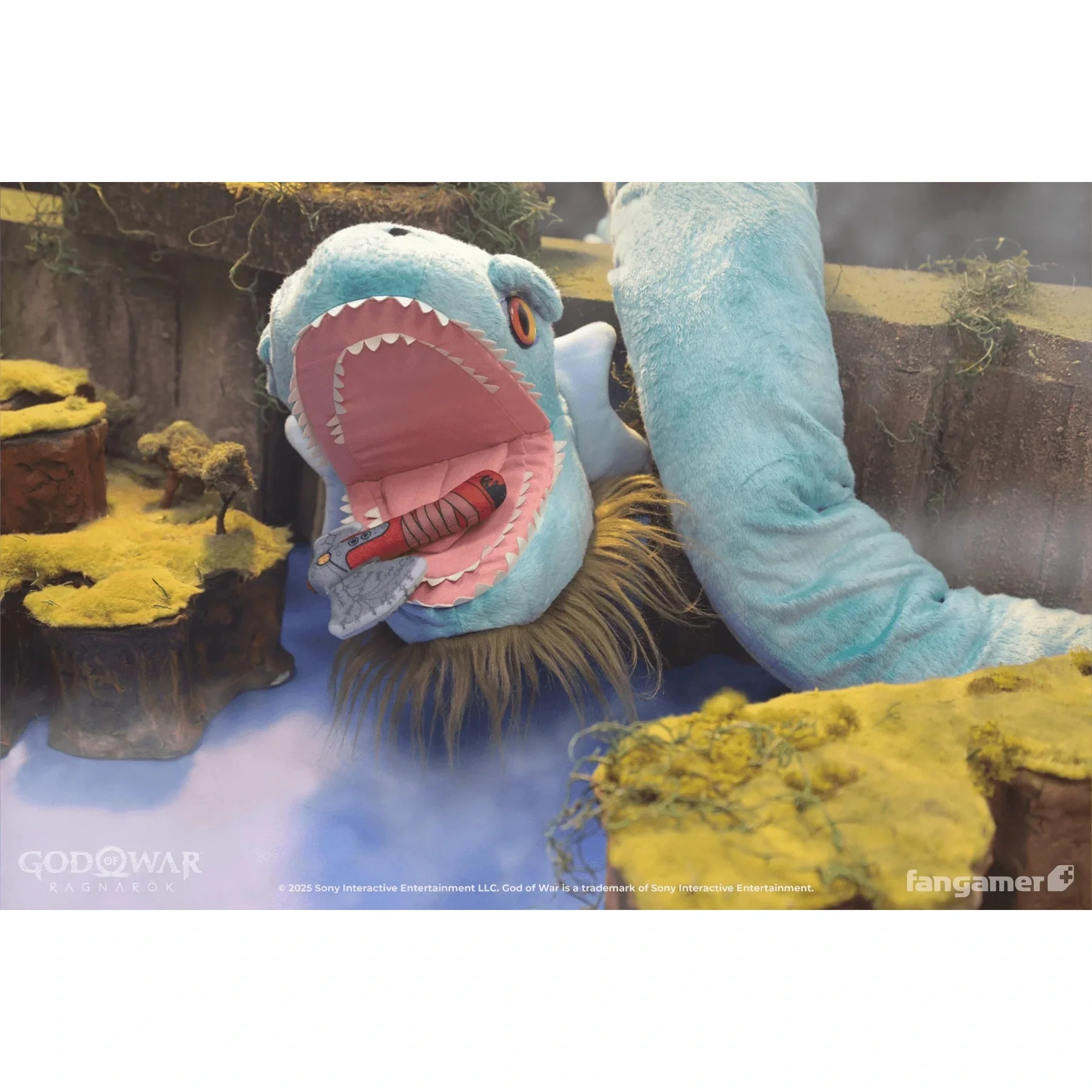 God of War: Ragnarok Jörmungandr Puppet Plush - by JMV - Sony, Fangamer - Image 10