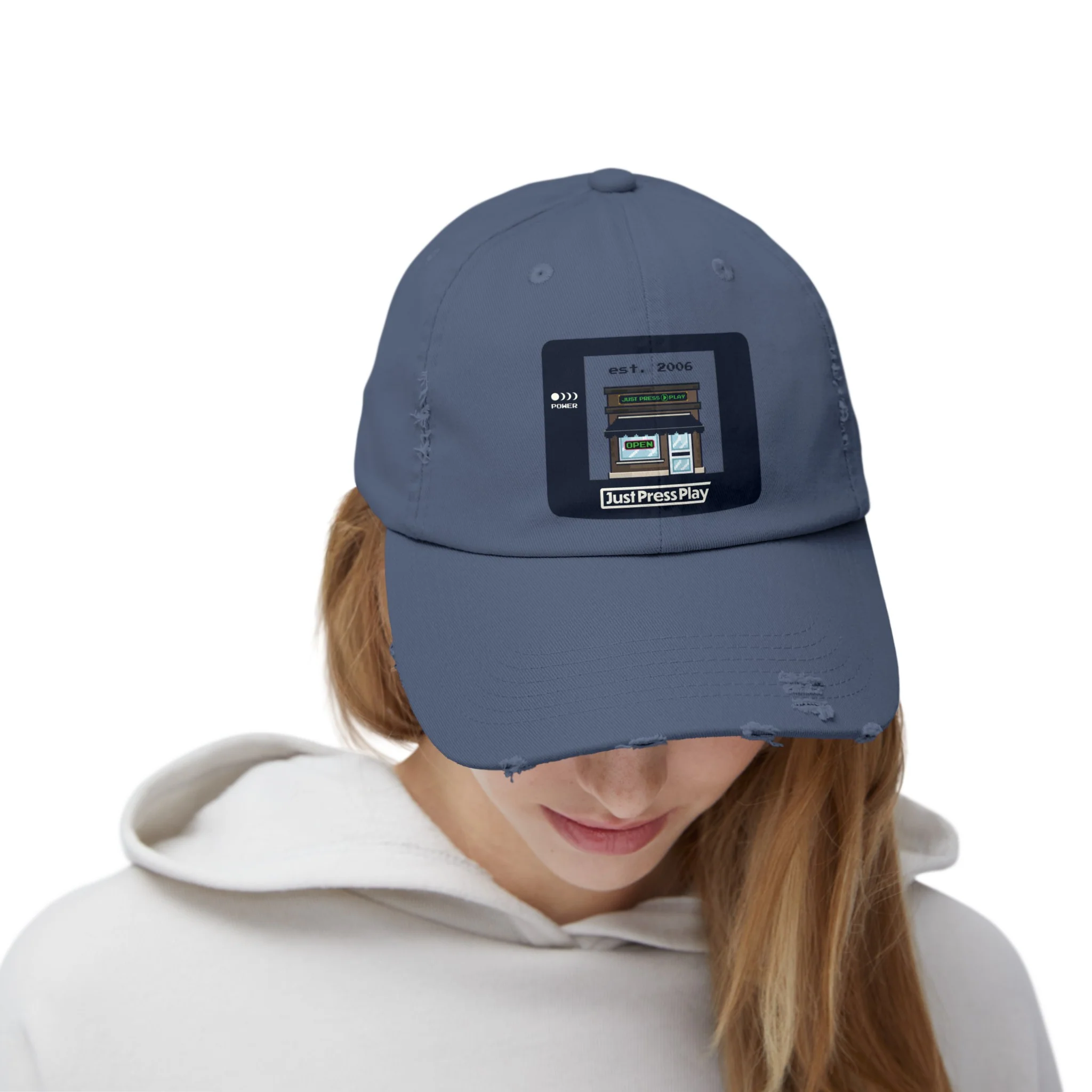 JPP Distressed Cap - Store - Image 5