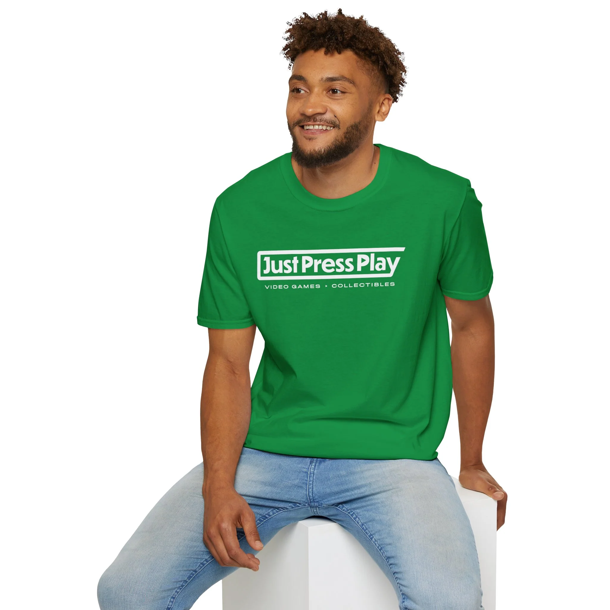 JPP One Color Logo - Unisex Softstyle T-Shirt - Image 15