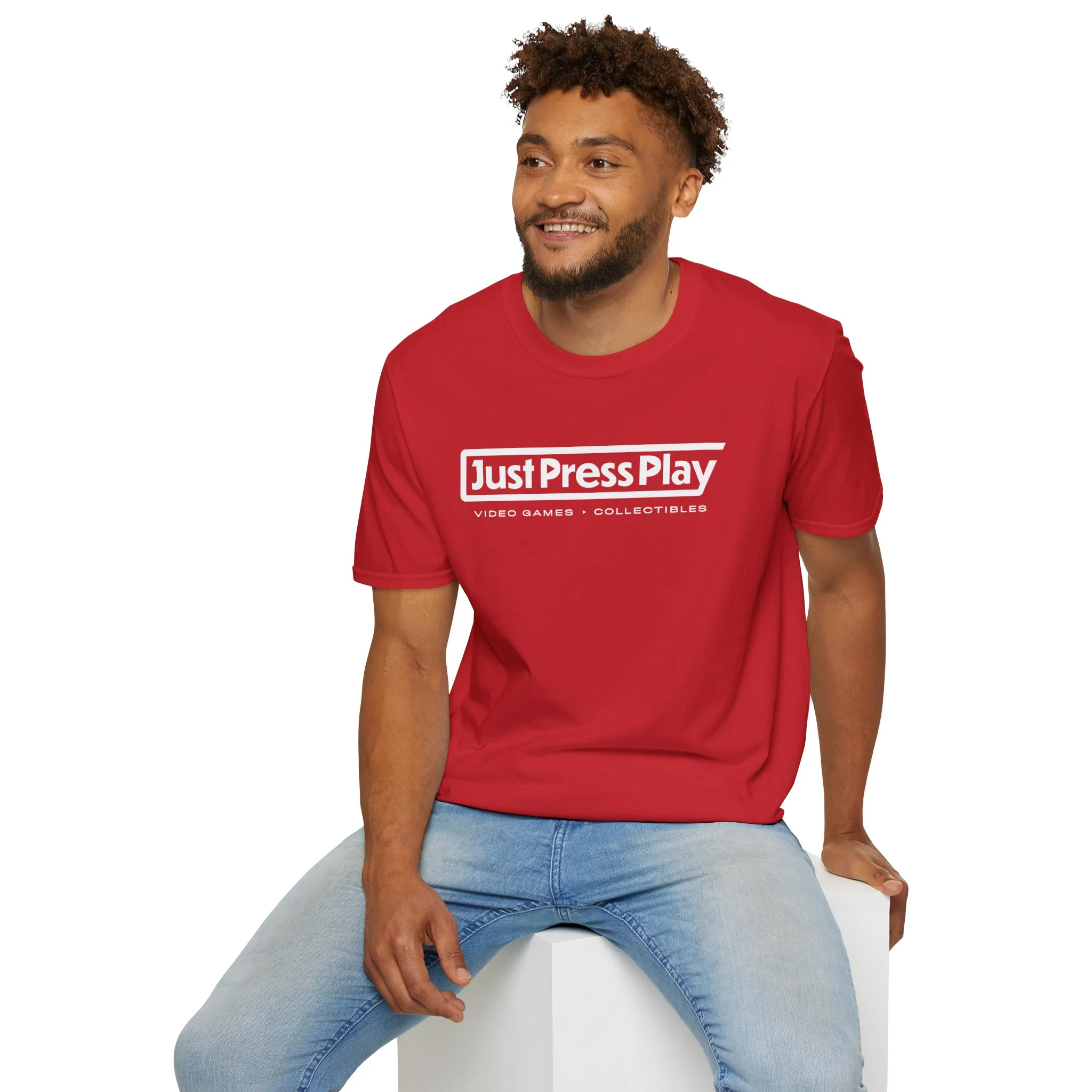 JPP One Color Logo - Unisex Softstyle T-Shirt - Image 19