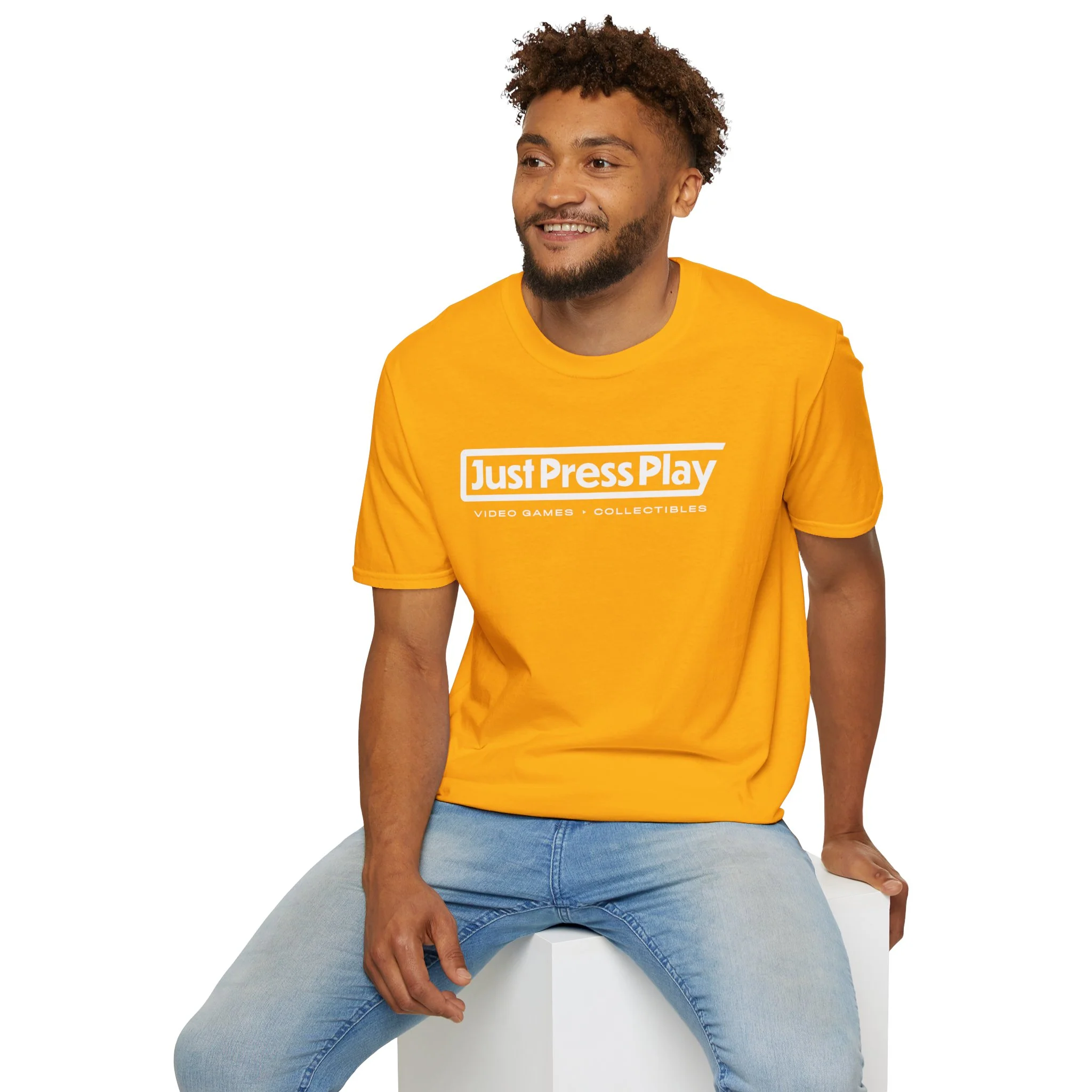 JPP One Color Logo - Unisex Softstyle T-Shirt - Image 35