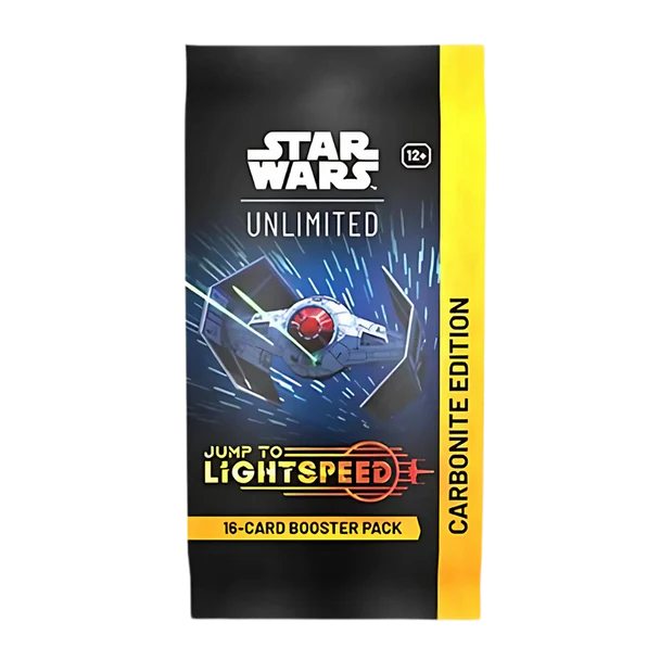 Star Wars: Unlimited Jump to Lightspeed Carbonite Edition Booster Pack - 16 Cards - Fantasy Flight Games